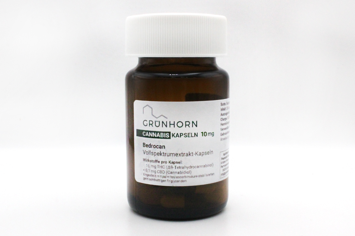 Bedrocan Vollspektrumextrakt-Kapseln 10mg