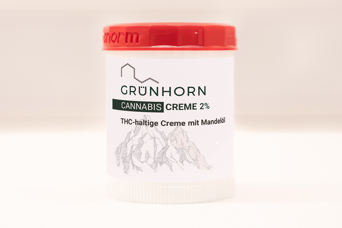 Grünhorn Cannabiscreme 2% (50 Gramm)