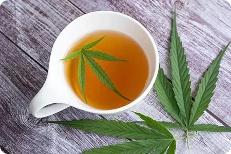 Darreichungsformen von medizinischem Cannabis Teeaufguss