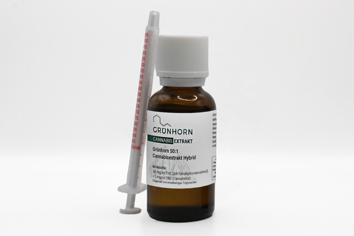 Grünhorn 50:1 Cannabisextrakt Hybrid