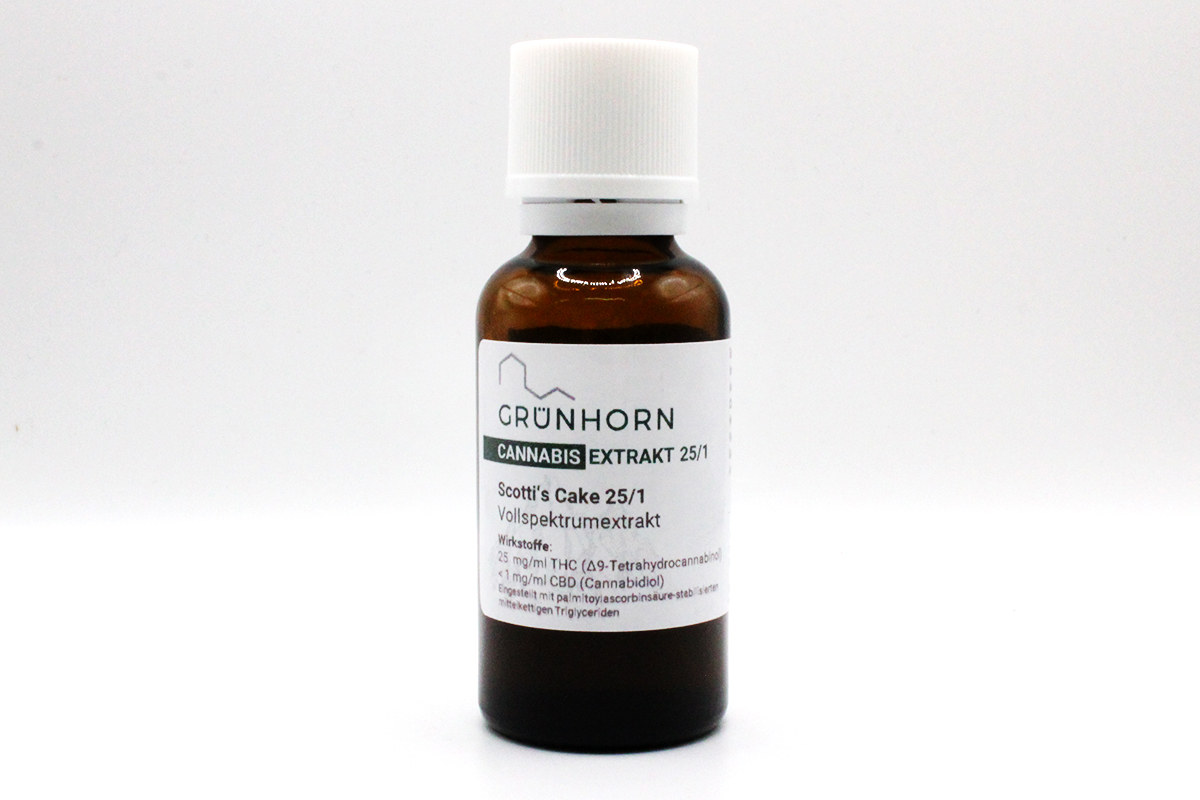 Grünhorn SCK 25/1: Scotti´s Cake Vollspektrumextrakt 25mg/ml